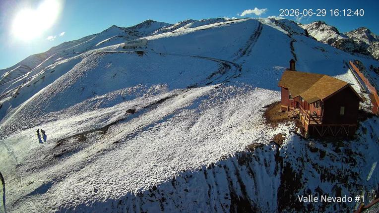 Webcam Valle Nevado: Terraza La Fourchette