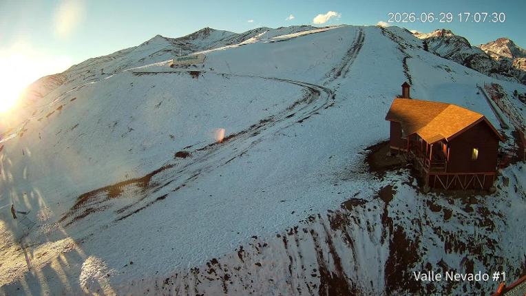 Webcam Valle Nevado: Terraza La Fourchette