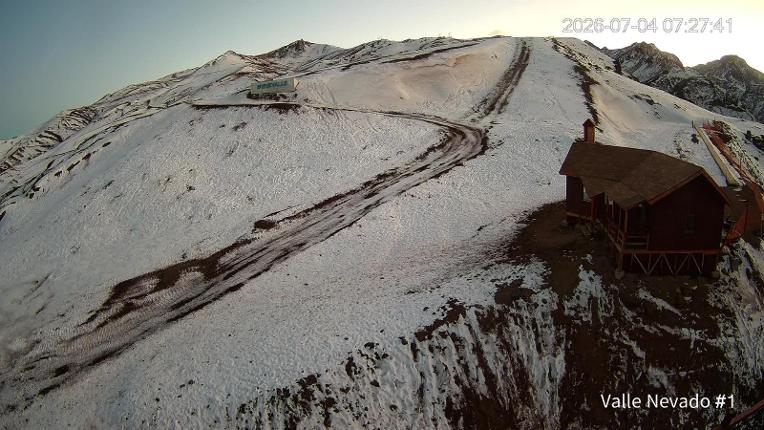 Webcam Valle Nevado: Terraza La Fourchette