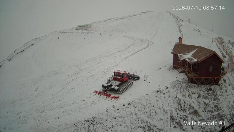 Webcam Valle Nevado: Terraza La Fourchette