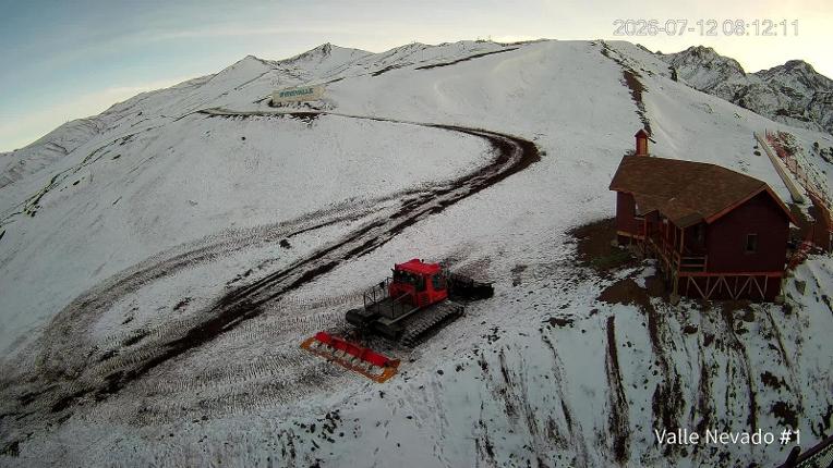 Webcam Valle Nevado: Terraza La Fourchette