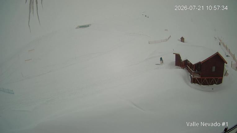 Webcam Valle Nevado: Terraza La Fourchette