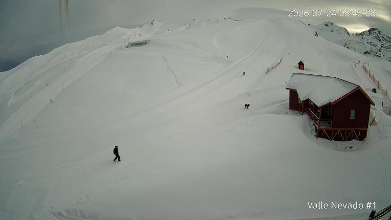 Webcam Valle Nevado: Terraza La Fourchette
