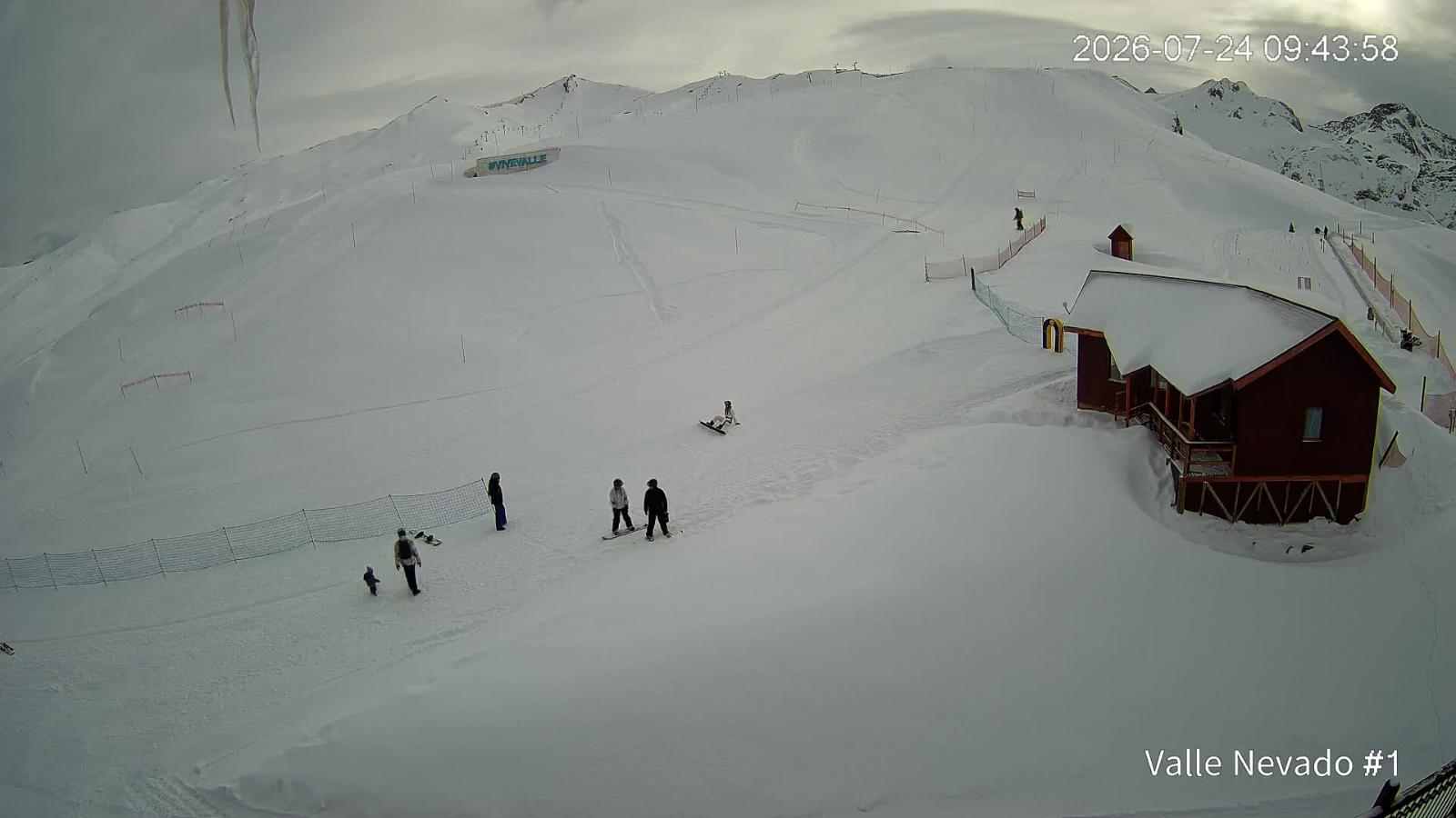 Webcam Valle Nevado: Terraza La Fourchette