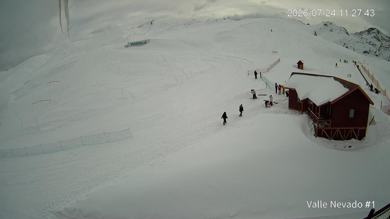 Webcam Valle Nevado: Terraza La Fourchette