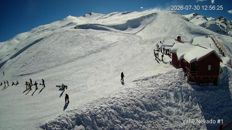 Webcam Valle Nevado: Terraza La Fourchette