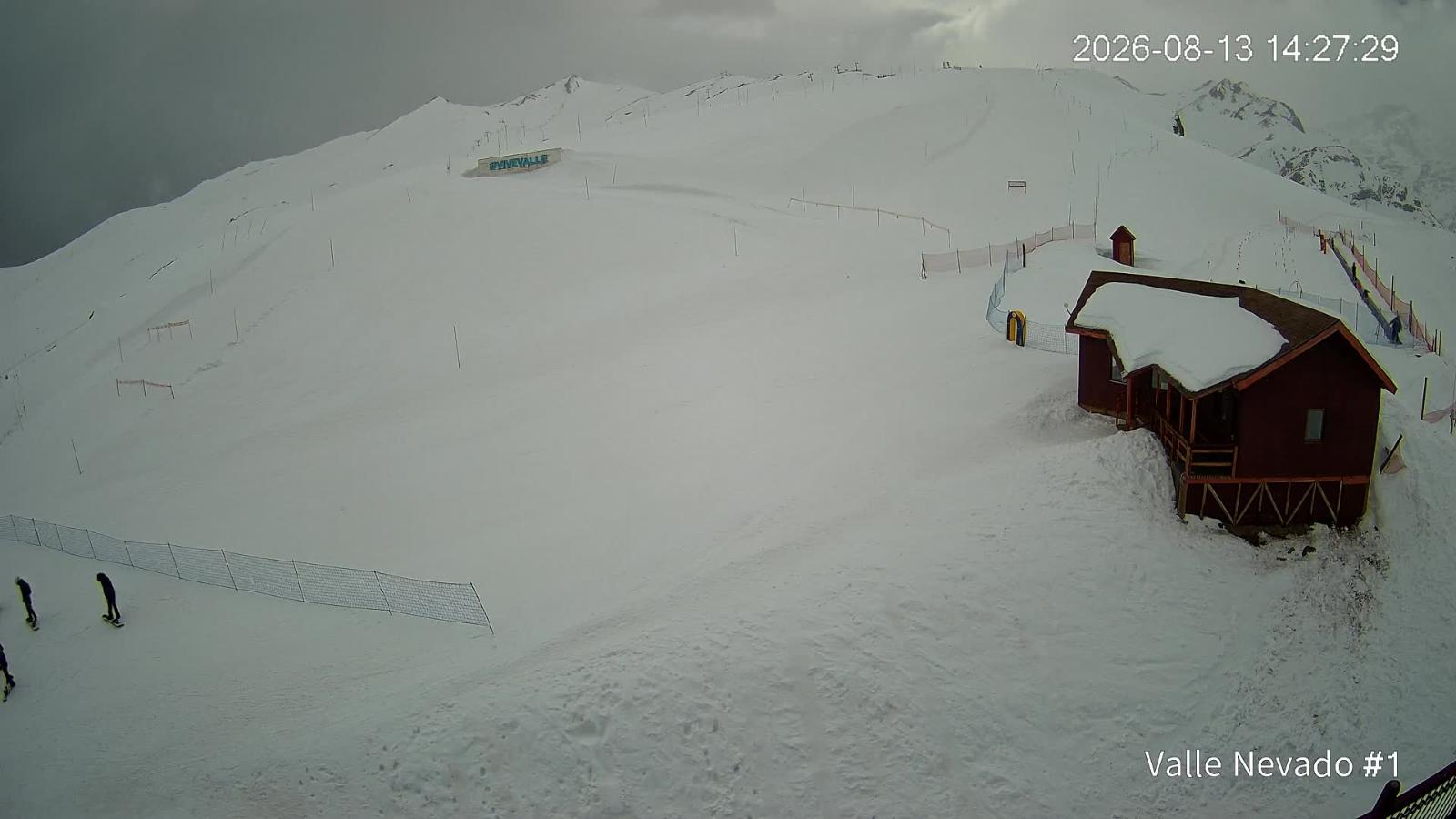 Webcam Valle Nevado: Terraza La Fourchette