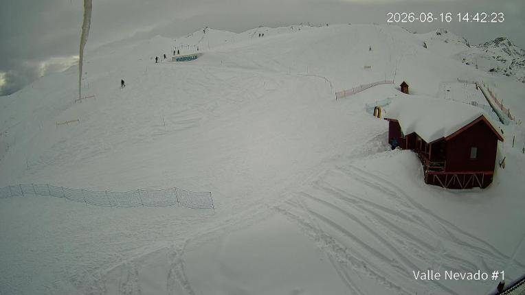 Webcam Valle Nevado: Terraza La Fourchette