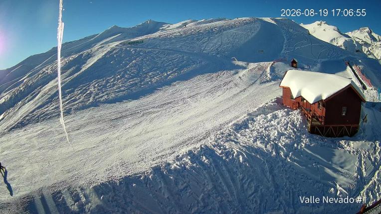 Webcam Valle Nevado: Terraza La Fourchette