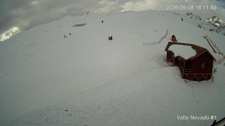 Webcam Valle Nevado: Terraza La Fourchette