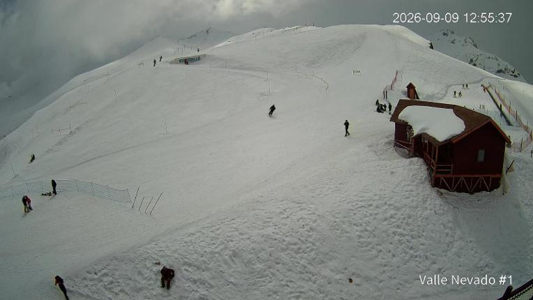 Webcam Valle Nevado: Terraza La Fourchette