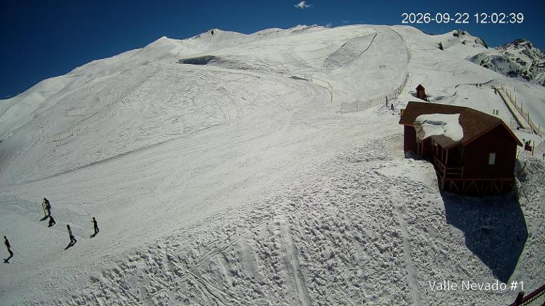 Webcam Valle Nevado: Terraza La Fourchette