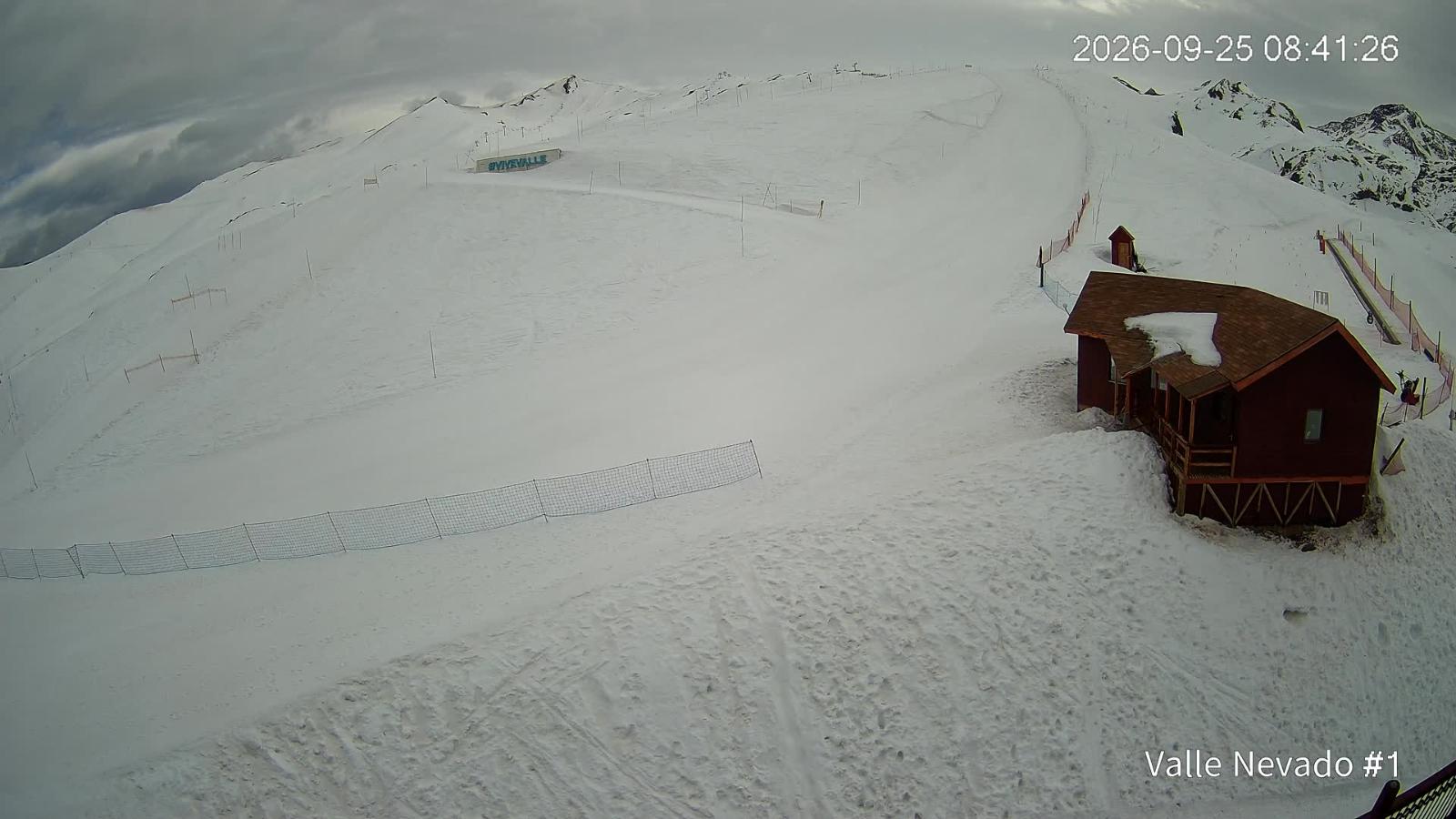 Webcam Valle Nevado: Terraza La Fourchette