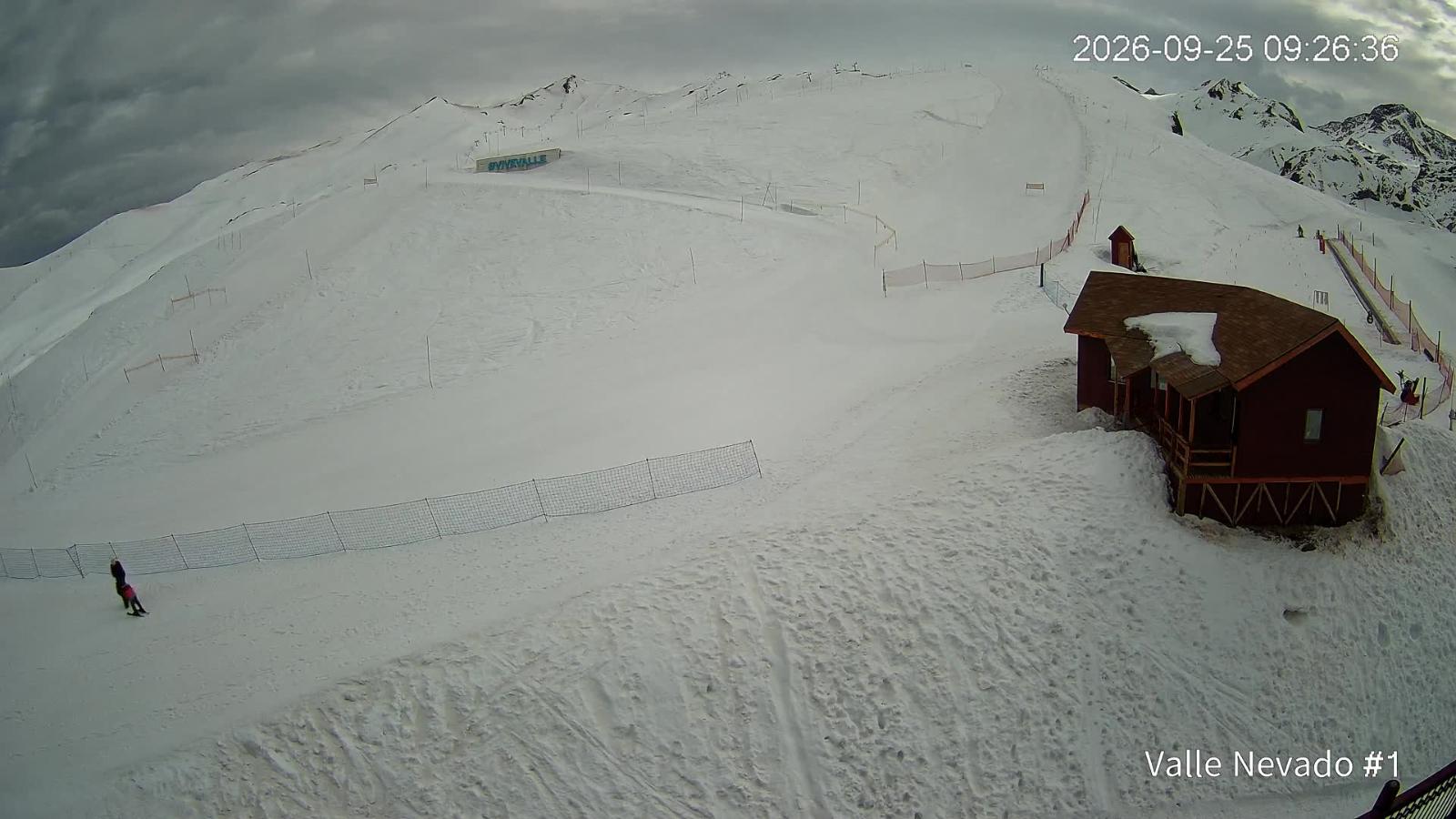 Webcam Valle Nevado: Terraza La Fourchette