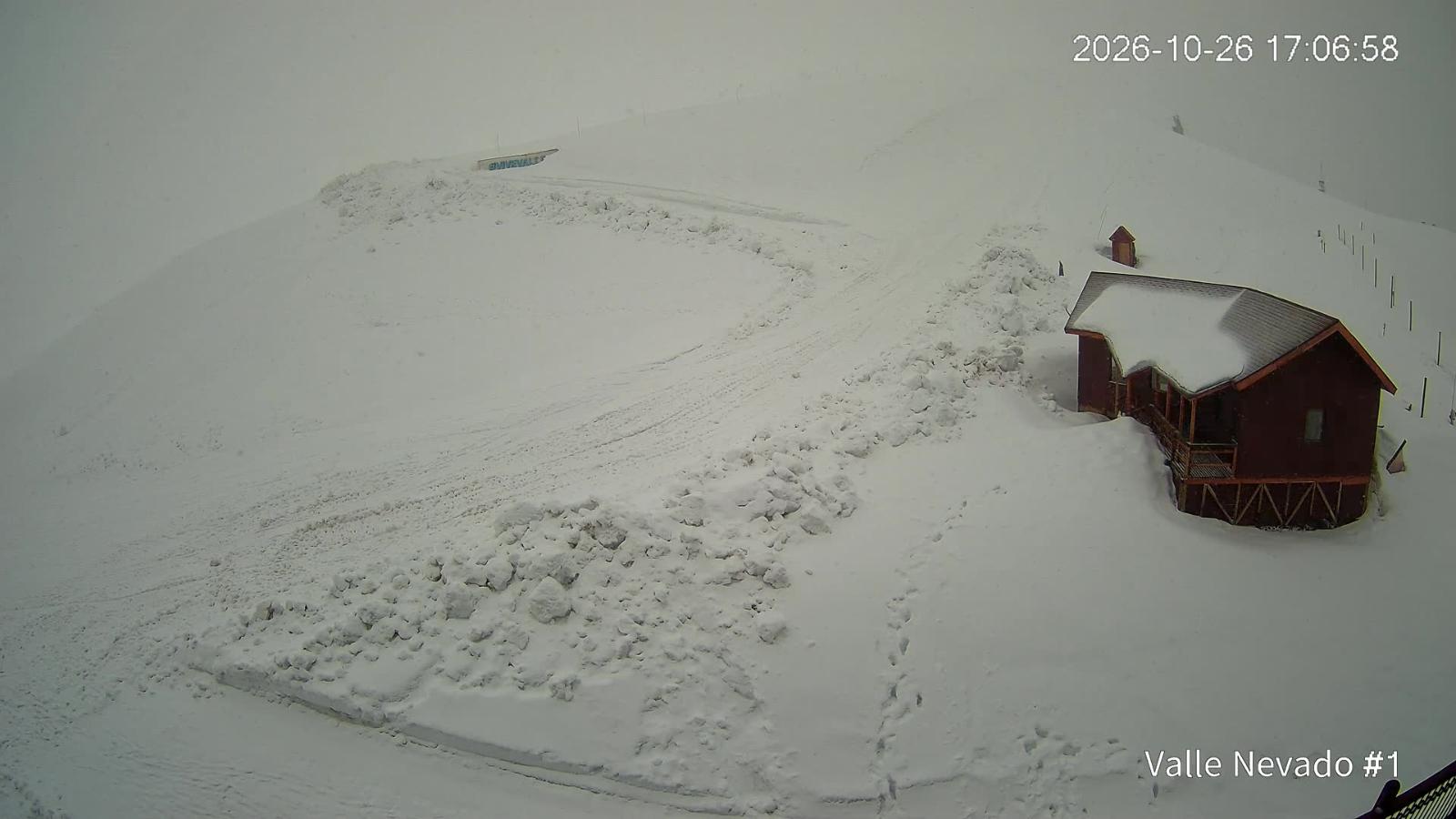 Webcam Valle Nevado: Terraza La Fourchette