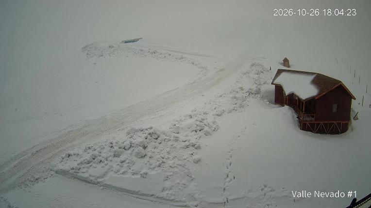 Webcam Valle Nevado: Terraza La Fourchette