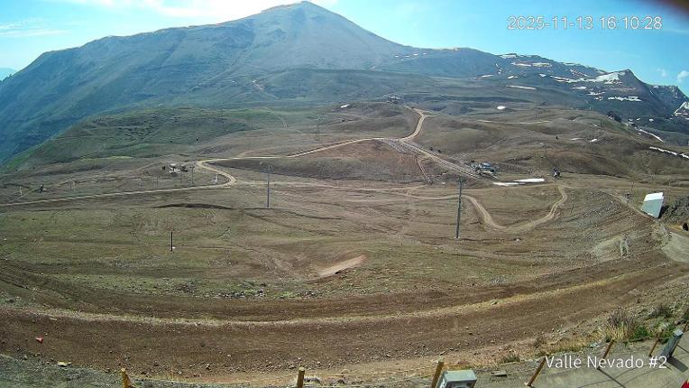 Webcam Valle Nevado: Vista Hotel Puerta del Sol