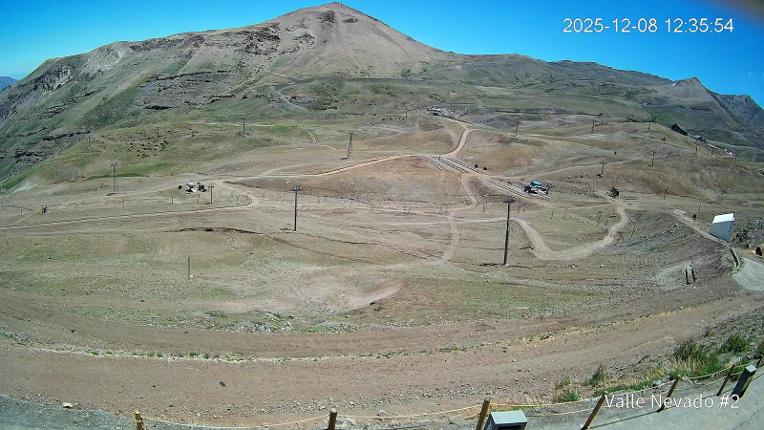 Webcam Valle Nevado: Vista Hotel Puerta del Sol