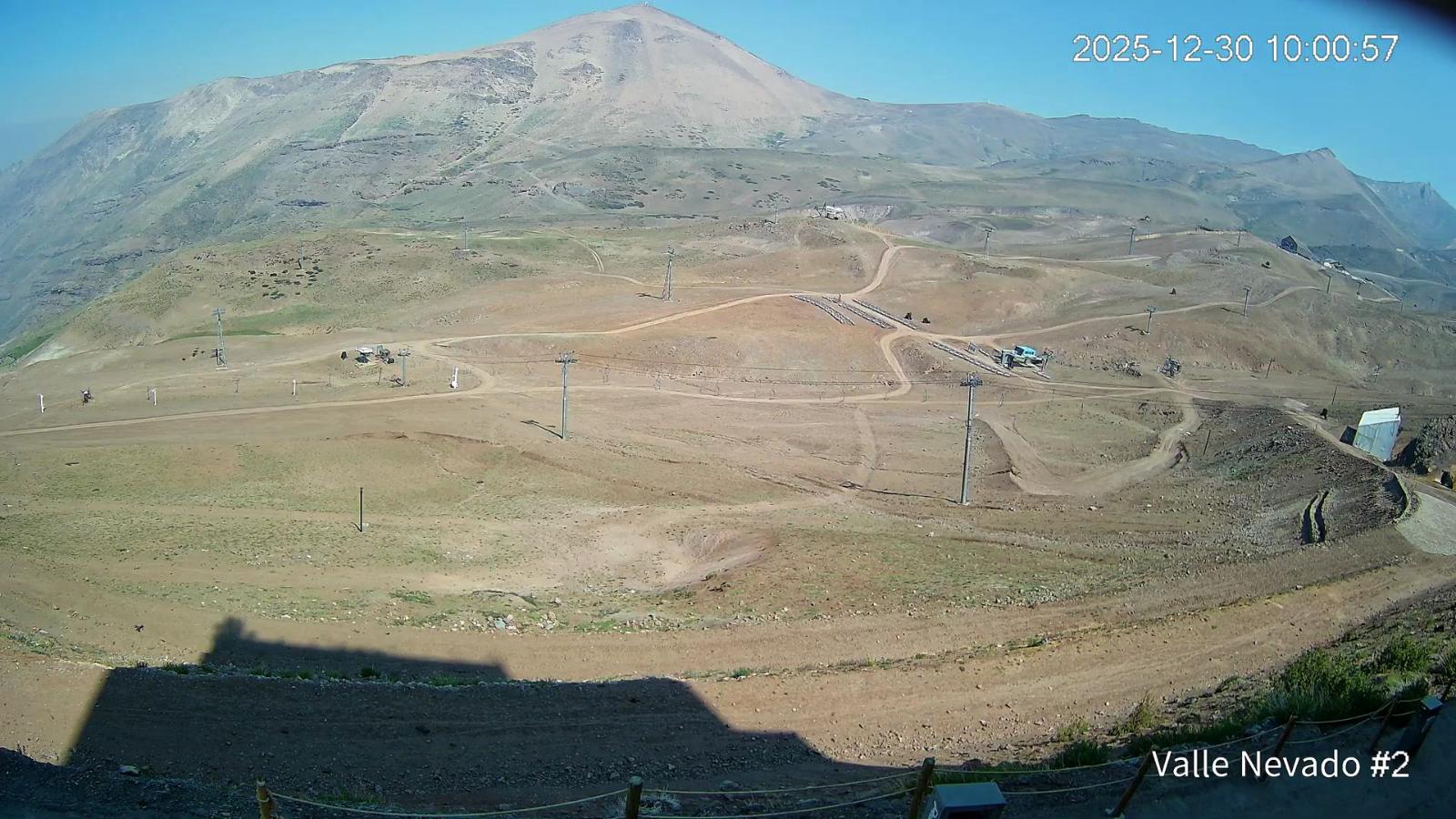 Webcam Valle Nevado: Vista Hotel Puerta del Sol