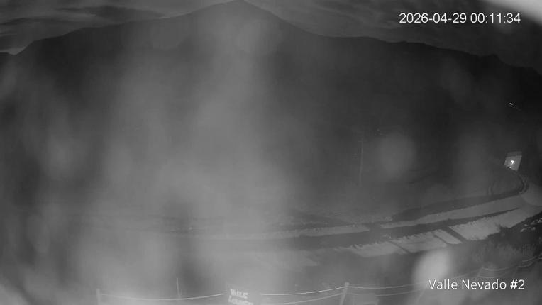 Webcam Valle Nevado: Vista Hotel Puerta del Sol