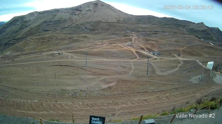 Webcam Valle Nevado: Vista Hotel Puerta del Sol