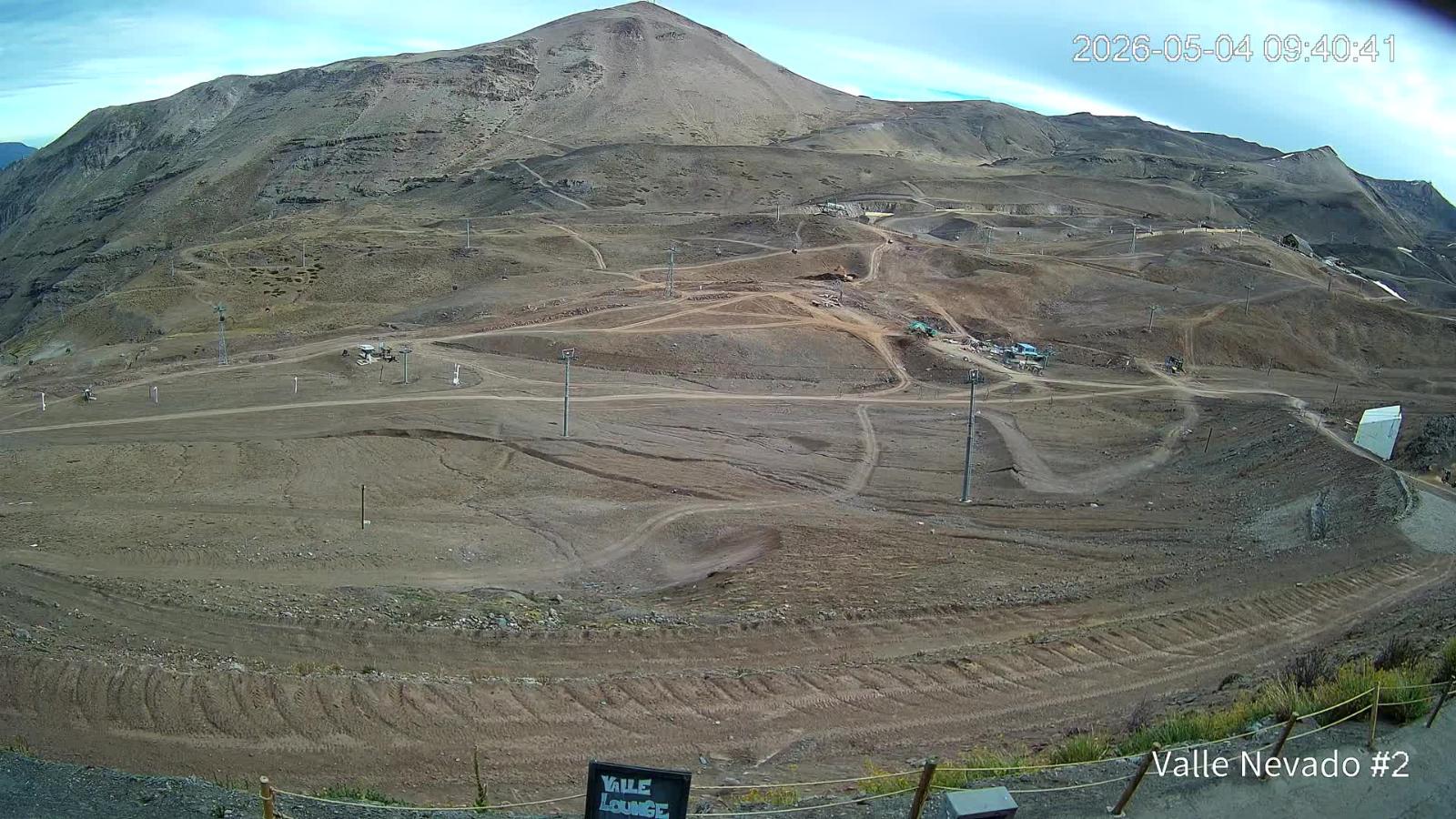 Webcam Valle Nevado: Vista Hotel Puerta del Sol