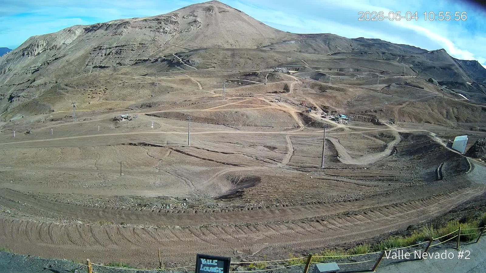 Webcam Valle Nevado: Vista Hotel Puerta del Sol