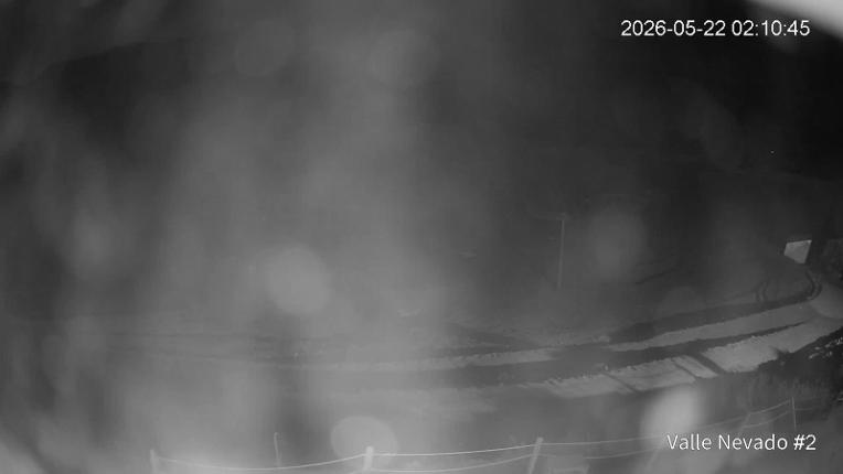 Webcam Valle Nevado: Vista Hotel Puerta del Sol