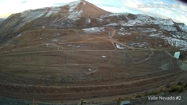 Webcam Valle Nevado: Vista Hotel Puerta del Sol