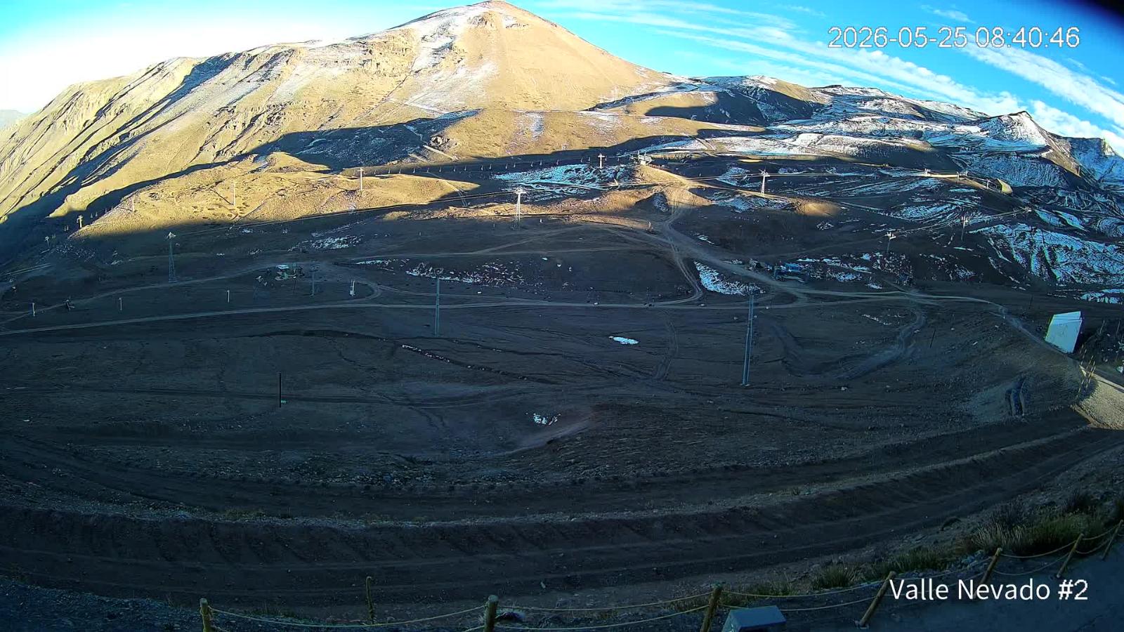 Webcam Valle Nevado: Vista Hotel Puerta del Sol