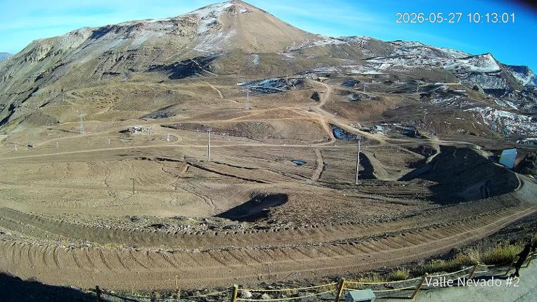 Webcam Valle Nevado: Vista Hotel Puerta del Sol