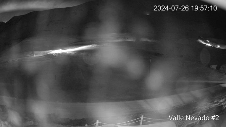 Webcam Valle Nevado: Vista Hotel Puerta del Sol