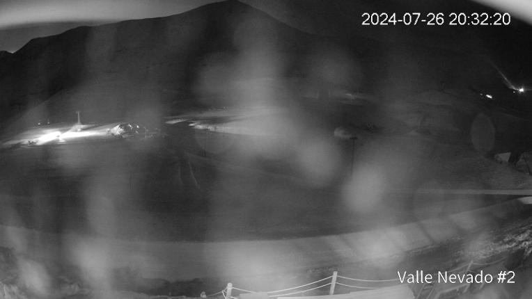 Webcam Valle Nevado: Vista Hotel Puerta del Sol