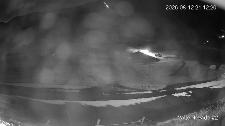 Webcam Valle Nevado: Vista Hotel Puerta del Sol