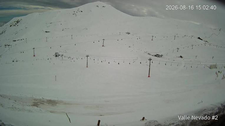 Webcam Valle Nevado: Vista Hotel Puerta del Sol