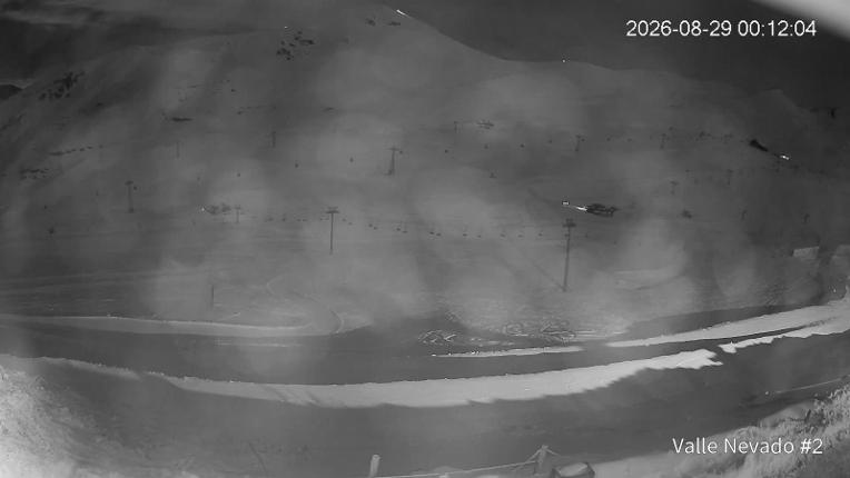 Webcam Valle Nevado: Vista Hotel Puerta del Sol