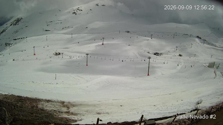 Webcam Valle Nevado: Vista Hotel Puerta del Sol