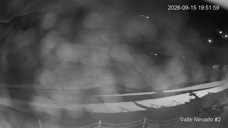 Webcam Valle Nevado: Vista Hotel Puerta del Sol