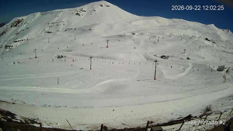 Webcam Valle Nevado: Vista Hotel Puerta del Sol