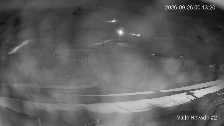 Webcam Valle Nevado: Vista Hotel Puerta del Sol