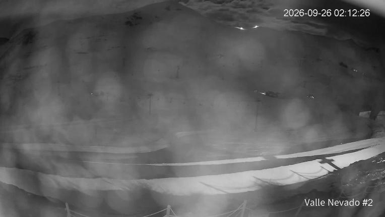 Webcam Valle Nevado: Vista Hotel Puerta del Sol