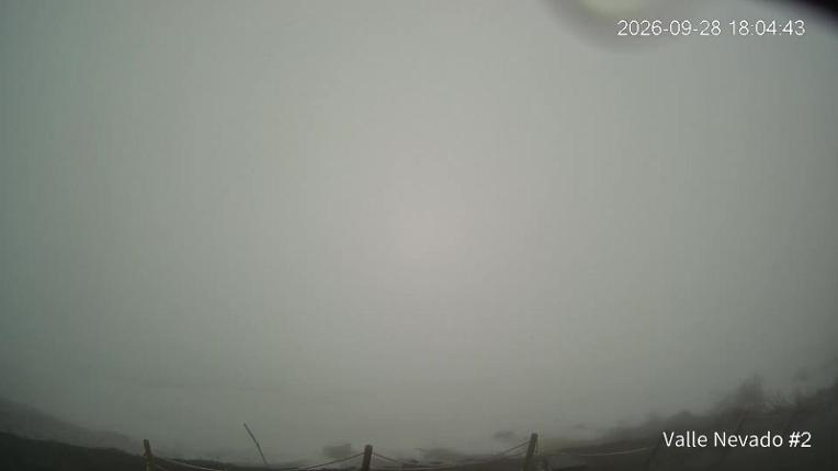 Webcam Valle Nevado: Vista Hotel Puerta del Sol