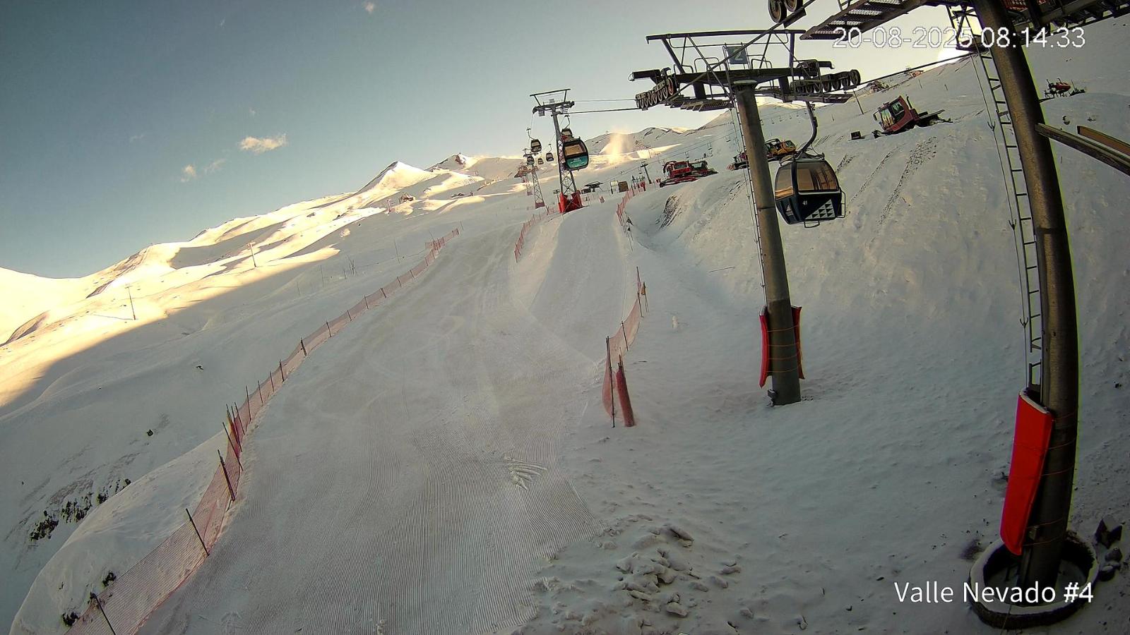 Webcam Valle Nevado: Vista La Gondola