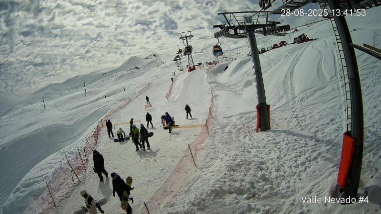 Webcam Valle Nevado: Vista La Gondola