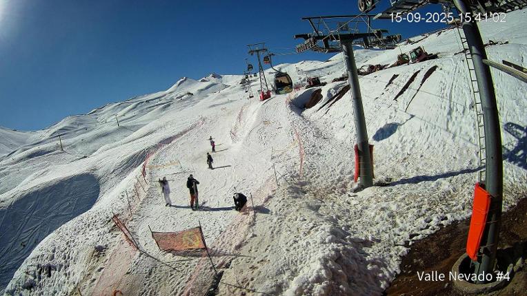 Webcam Valle Nevado: Vista La Gondola