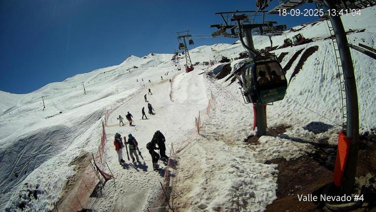 Webcam Valle Nevado: Vista La Gondola