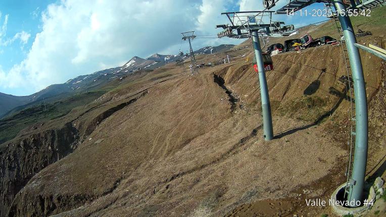 Webcam Valle Nevado: Vista La Gondola