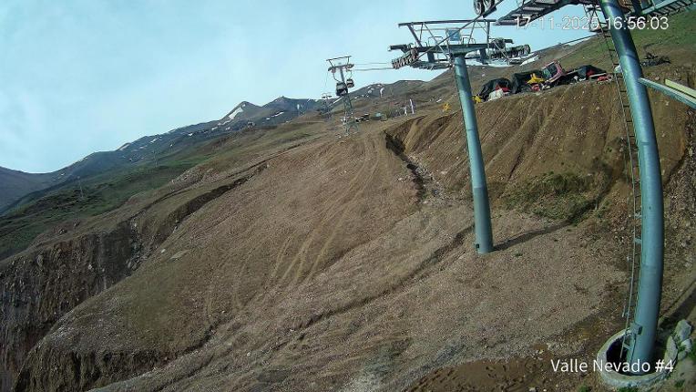 Webcam Valle Nevado: Vista La Gondola