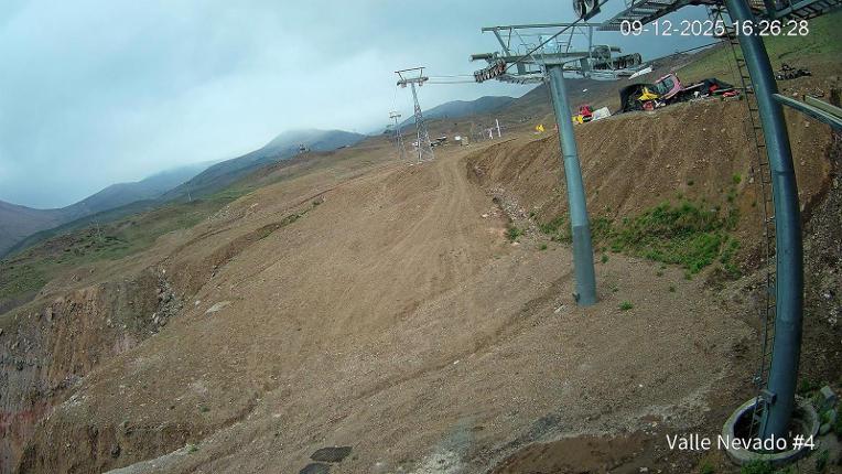 Webcam Valle Nevado: Vista La Gondola