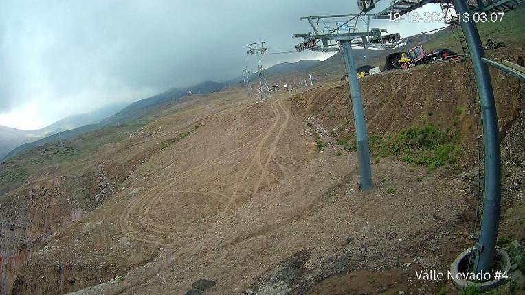Webcam Valle Nevado: Vista La Gondola